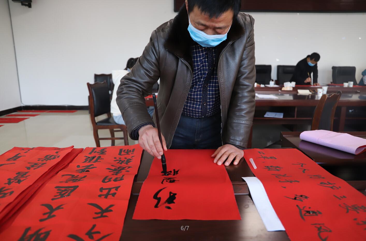 文化志愿者写标语5.jpg