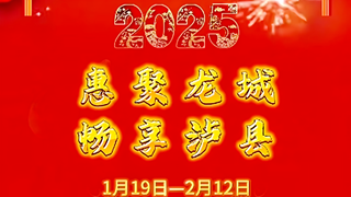 惠聚龙城 畅享泸县｜2025年春节促消费三大商圈活动 超多精彩等你来！