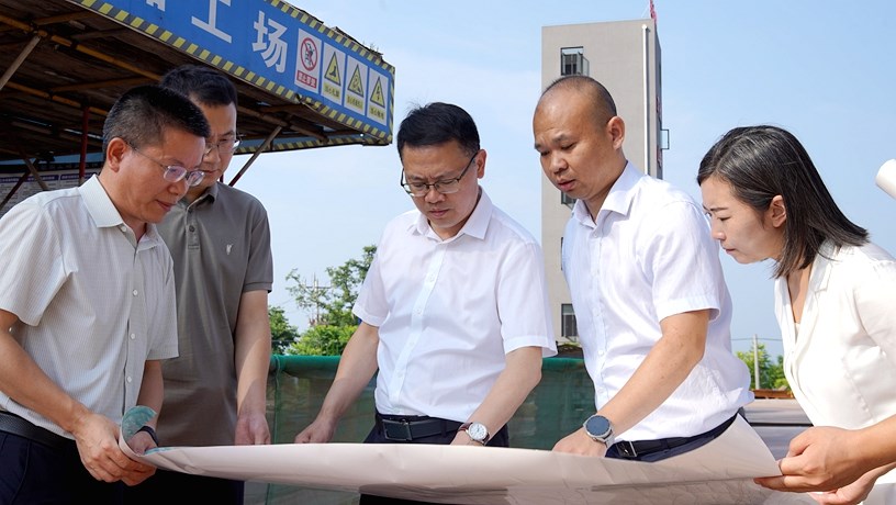张程带队督导神仙桥化工园区重点项目推进工作