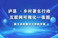 泸县乡村著名行动互联网可视化一张图