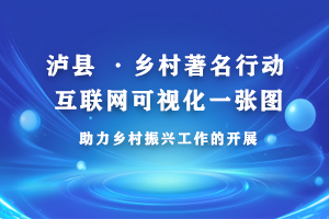 泸县乡村著名行动互联网可视化一张图
