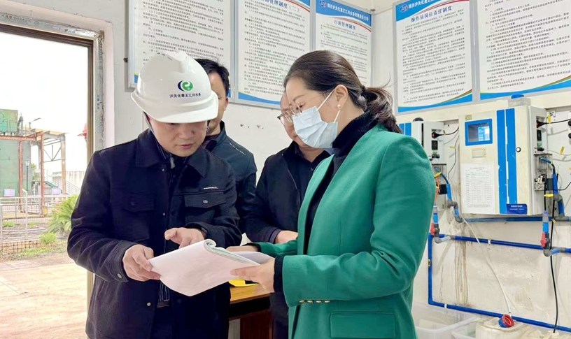 冯怀玉率队督导九曲河河长制工作